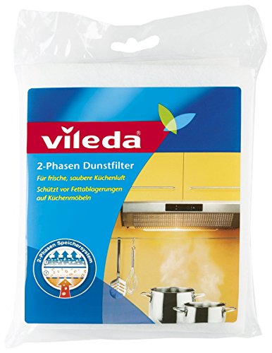 Filtro para Exaustor VILEDA 1174 (Compatibilidade: Vileda 1174) Vileda - Secadores de ar e filtro - compatível Vileda 1174, partículas pequenas, pó, fumo de tabaco