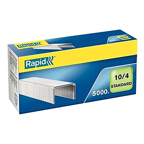Caixa de Grapas RAPID 24863000 (Aço Inoxidável) Rapid - Grampos - aço inoxidável, fácil de utilizar, resistente