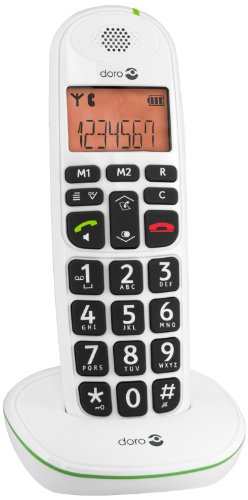 Telefone sem fio DORO PHONE EASY 100W Branco Doro - Telefonia - telefone, sem fio, doro, easy, 100W, branco