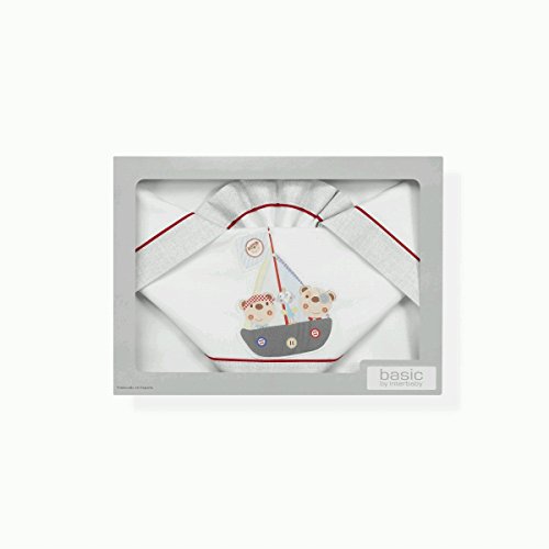Lençol de Cama MINICUANA Pirate (90x190cm) Interbaby - Lençóis - lençol, cama, minicuana, pirate