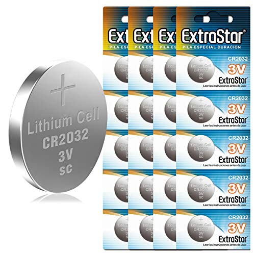 Pilhas Não Recarregáveis EXTRA STAR CR2032 (3 V) EXTRASTAR - Baterias - cr2032, 3 V, alta qualidade
