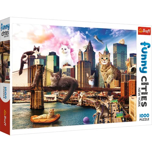 Puzzle TREFL Cidade (16 anos - 1000 unidades) Trefl - Quebra-cabeças de encaixar - puzzle, trefl, cidade, 16 anos, 1000 unidades