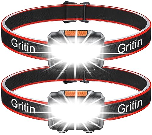 Lanterna de Cabeça Gritin 2 Unidades (Recondicionado Como Novo) Gritin - Lanterna e faróis - lanterna, cabeça, gritin, recondicionado, bateria