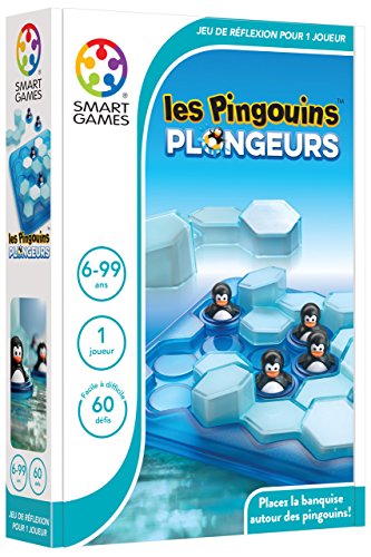 Jogo de Tabuleiro SMARTGAMES 800007 (Idade Mínima: 3) SmartGames - Quebra-cabeças - pingüinos, gelado, desafios, crianças