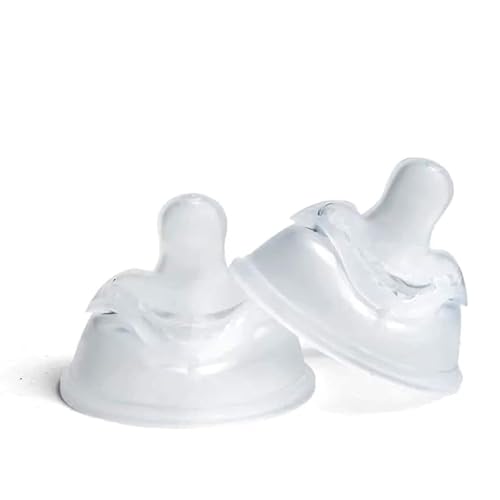 Tetina de Silicone com Fluido 2 Unidades HEROBILITY Herobility - Bicos e forros para mamadeiras de bebê - silicone, fluído, 2 unidades, ergonómica