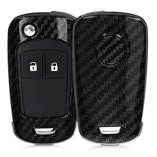 Capa para Chaves KWMOBILE KWMOB-0006 Preto Kw-Commerce - Porta-chaves - estuche, proteção, preto, opel, Chevrolet