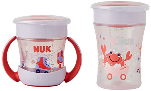 Conjunto de Copos para Beber NUK Magic Cup & Mini Magic Cup MAPA GMBH - Copos de transição - conjunto, copos, beber, nuk, Magic Cup, mini magic cup