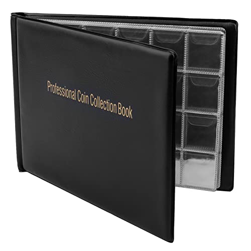 Álbum de Moeda COLECCION 240 Bolsillos (Preto) TALIFOCA - Colecionáveis - 240 bolsos, macio, suave, colecionadores