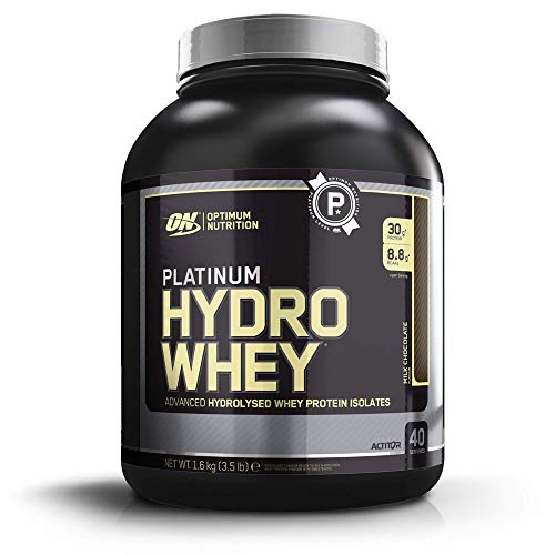 Optimum Nutrition Platinum Hydro Whey 1.6Kg Chocolate OPTIMUM NUTRITION - Vitaminas e suplementos - hydro whey, chocolate, 1.6kg