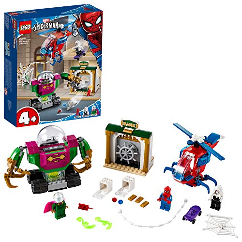 LEGO Marvel: A ameaça de Mysterio - 76149 (Idade mínima: 4) LEGO - Blocos de encaixe - lego, marvel, ameaça, mysterio