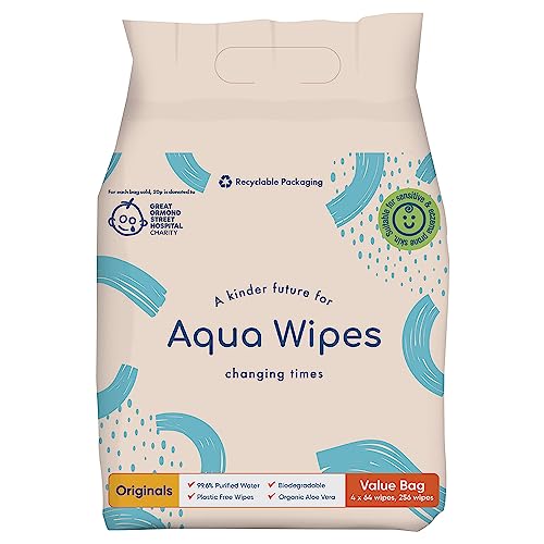 Toalhitas AQUA WIPES Originals Baby (1 Unidade) Aqua Wipes - Banho e corpo - toalhas, bebé, limpeza