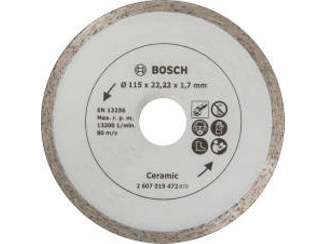 Disco de Corte BOSCH 2607019472 para Ceramic Bosch Home and Garden - Lâminas de serra - disco, corte, bosch, ceramic, 11,5 cm