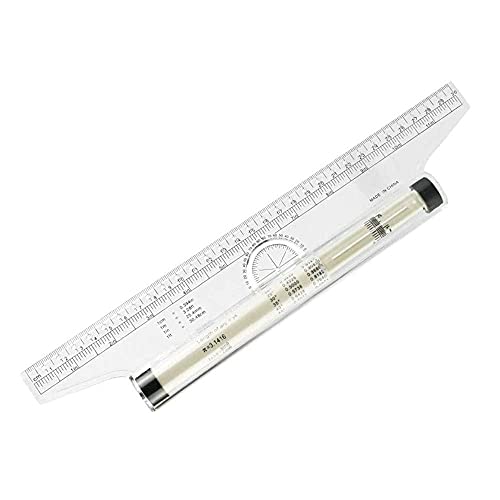 Régua de Desenho KBNIAN 30 cm (Branco - Plástico) KBNIAN - Réguas - 30 cm, plástico, escala dupla, desenho