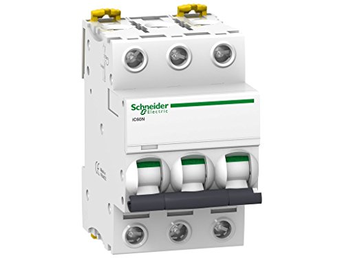 Chave de Contato SCHNEIDER IC60N 3P 50A A9F79350 Schneider Electric - Interruptores elétricos - 3P, 50A, 440V