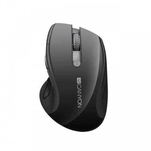 Rato CANYON CMSW01 (Ótico - 1600 dpi - Preto) Canyon - Ratos e trackballs - sem fios, 1600 dpi, óptico, universal