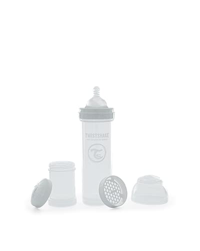 Garrafa de Aço Twistshake Anti-Colic Anticólico com Misturador (330ml) Twistshake - Biberões - anti-cólico, misturador, 330ml, bebé