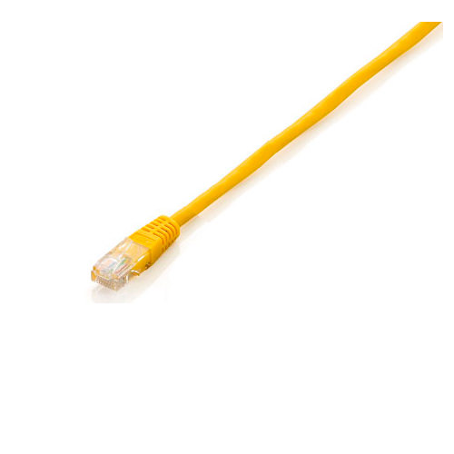 Cabo de Rede EQUIP (RJ45 - 50 cm - Amarelo) Equip - Cabos de rede - rj45, cat 6, 50 cm, amarelo