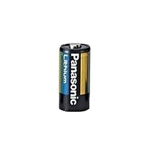 Pilha Recarregável CR123 3V (Lítio - 3 unidades) Panasonic Battery - Baterias - litio, 1550 mAh, 3 V, preto