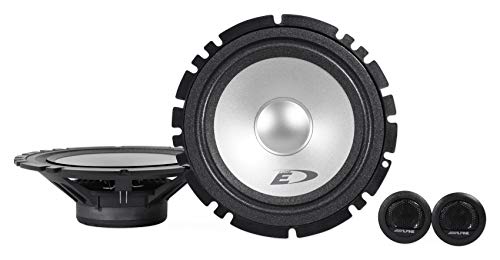 Colunas Auto ALPINE SXE-1750S (280 W Redondo) Alpine - Alto-falantes de veículos automotivos - 280 w, 60 Hz-20 kHz, 90 dB, neodimio, mylar-titanio
