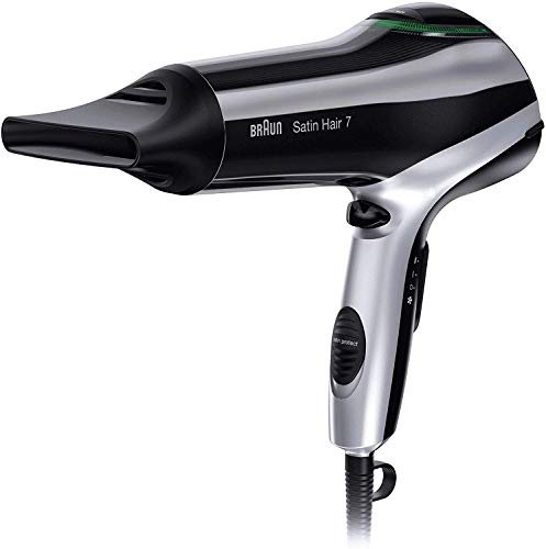 Secador de Cabelo BRAUN HD710 (2100 W - 2 Níveis de temperatura) Braun - Secadores de cabelo - 2100 W, 2 temperaturas, tecnologia iónica, ergonômico