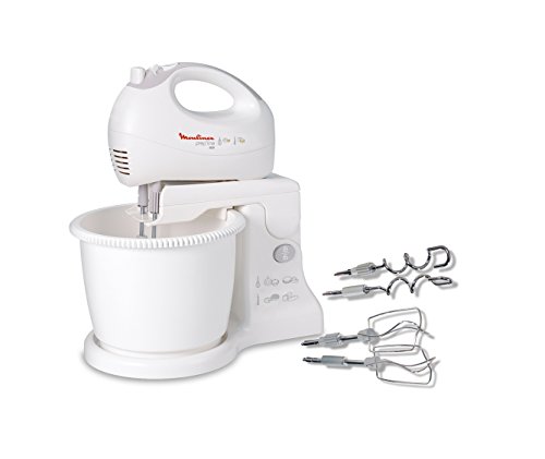 Batedeira MOULINEX Easy Max HM4121 (Capacidade: 2.5 L - Velocidade: 5 velocidades) Moulinex - Eletrodomésticos - 2,5 l, 5 velocidades