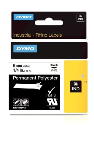 Fita para Etiquetadora DYMO 1805442 Branco DYMO - Fitas de etiquetas e recargas - branco, etiquetadora, caixa