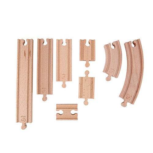 Super Conjunto de Expansão das Linhas de Caminho-De-Ferro Hape 400 Peças HAPE - Acessórios de trem de brinquedo - expansão, linhas de caminho-de-ferro, 400 peças