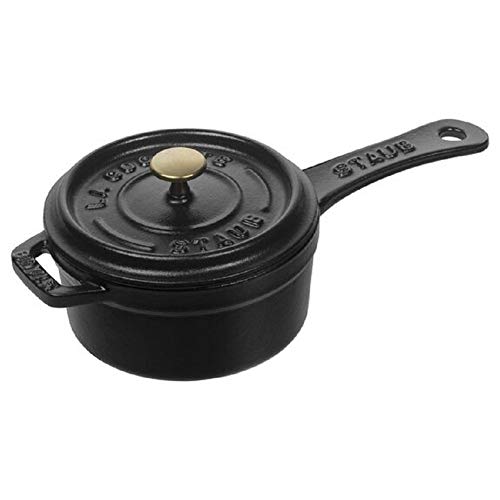 Batedor de Mão STAUB 40509-537-0 (0.25 L) STAUB - Panelas de molho - 0.25 L, ferro fundido, preto, 230 v