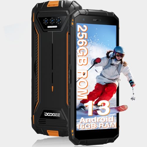 Smartphone DOOGEE S41 Max (6.52'' - 4 GB - 256 GB - Laranja) DOOGEE - Telemóveis - 6.52 polegadas, 4 GB, 256 GB, laranja