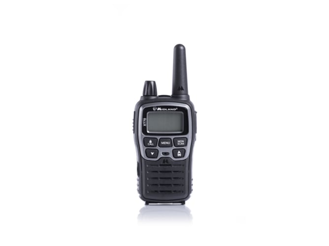 Walkie-Talkie MIDLAND XT-70 C1180 (93 Canais - Até 12 Km - Até 17h) Midland - Rádios bidirecionais - 93 canais, 12 km, NiMH recarregável, PMR446