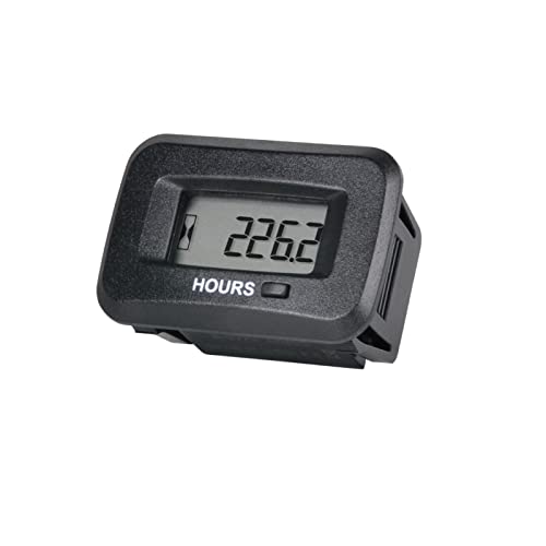 Contador de Horas para Gensetor (Recondicionado Como Novo) Ningbo Yooreal Electronics Technology Co.,Ltd - Ferramentas de medição e sensores - lcd, hora inicial configurável, resistente à água, manual em português