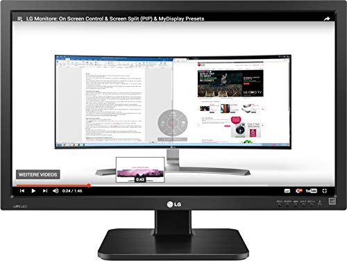 Monitor Essencial LG 24BK55WY-B (24'' - 5 ms) LG - Monitores de computador - 24 polegadas, 1920x1200 pixels, 5 ms resposta, usb incorporado