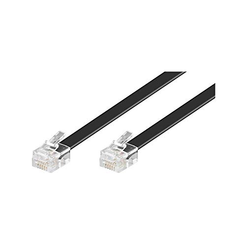 Cabo de Rede GOOBAY (RJ45 - 3 m - Preto) Wentronic - Cabos de telefone - 3m, rj45, masculino, preto