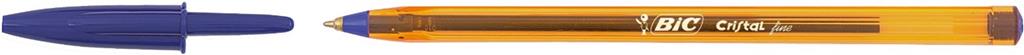 Esferográfica BIC Cristal Original Fine (Azul) BIC - Canetas - esferográfica, bic cristal original fine, azul, tinta à base de óleo, escrita suave