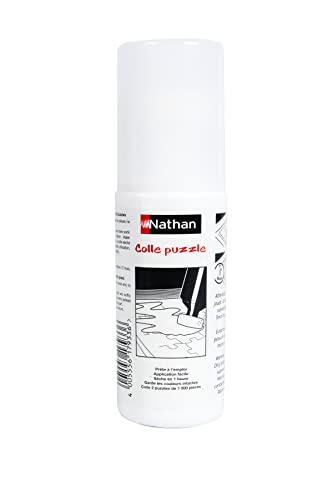 Cola para Puzzles NATHAN 17933 (100 ml) NATHAN - Adesivos e ímãs para artesanato - 100 ml, aroma neutro, não tóxico, resistente ao frio