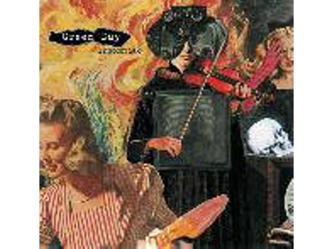 CD Green Day - Insomniac (Edição em Espanhol) WARNER BROS - Dvds de filmes e programas de televisão - Green Day, insomniac, reedição, cd, álbum, norte-americana