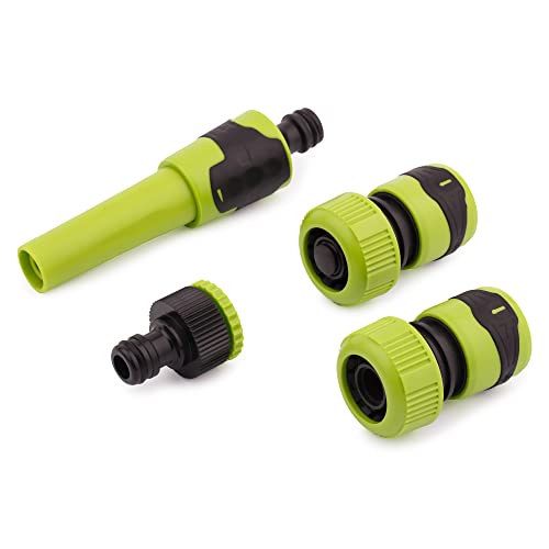 Conjunto de Rega com Conectores para Mangueira de 20 mm MIVOS - Acessórios e válvulas para mangueira de jardim - conjunto, rega, conectores, mangueira, 20mm