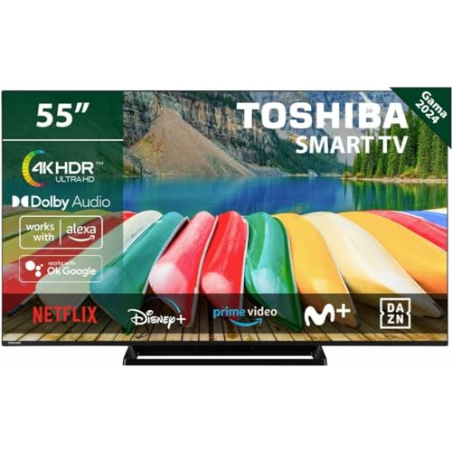 TV TOSHIBA 55ULS30 (LED - 55'' - 140 cm - 4K Ultra HD - Smart TV) Toshiba - Televisores - 55 polegadas, 4k ultra hd, led, 140 cm