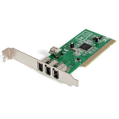 Placa Adaptadora de Interface STARTECH.COM PCI1394MP STARTECH - Placas e adaptadores de interface de computador - pci, adaptadora, interface