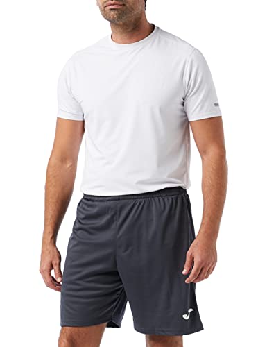 Calções para Homem JOMA NOBEL Cinzento para Futebol (8 XS) Joma - Calções - homem, futebol, cinzento, XS