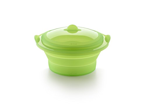Trem de Cozinha LÉKUÉ 000.001.024.00 (24 cm) Lékué - Cestas a vapor - 2500 ml, 220ºC, microondas, fácil de limpar