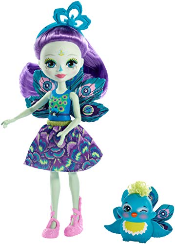 Boneca ENCHANTIMALS Patter Peacock e Flap (Idade Mínima Recomendada: 3 anos) Enchantimals - Bonecas - boneca, enchantimals, patter peacock, flap, idade mínima recomendada, 3 anos