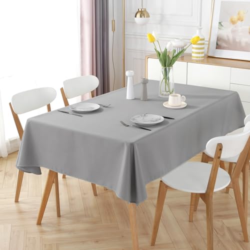 Manta de Cozinha MERCURY TEXTIL Hule (Cinzento - Poliéster - 140 x 200 cm) MERCURY TEXTIL - Toalhas de mesa - 140x200 cm, poliéster, cinzento, bordas reforçadas