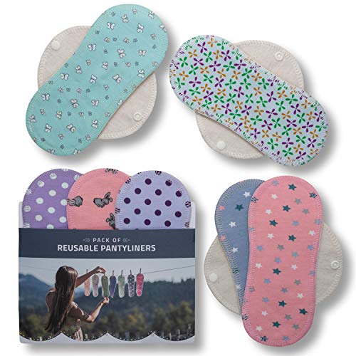 Pack 7 Salvaslips NATISSY (Tam: Tamanho Único) Natissy - Absorventes e protetores femininos - pack, salvaslips, natissy, tamanho único