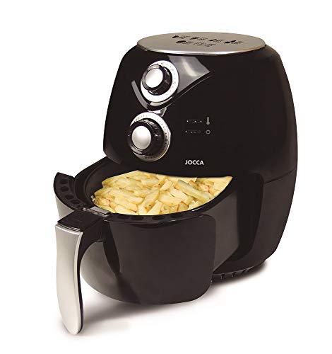 Fritadeira sem Óleo JOCCA 5607N (Capacidade: 2,3 L) Jocca - Fritadeiras - 2,3 L, aquecimento rápido, programável, termostato ajustável, fritar sem óleo