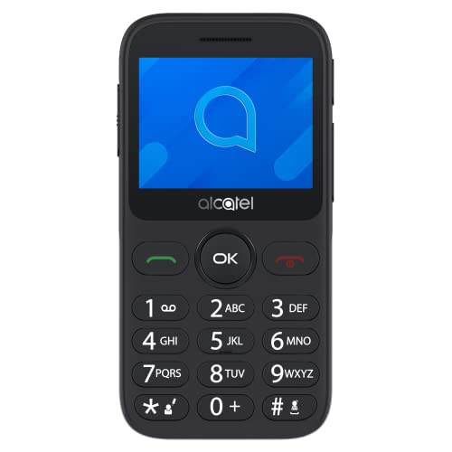 Telemóvel ALCATEL 2020X (2.4'' - Prateado) ALCATEL - Telemóveis - 2.4, prateado, teclado ergonómico, botão sos