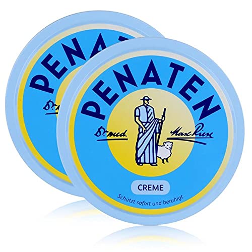 Penates Baby Creme de Rosto 50 Ml 2 Unidades Penaten - Banho e corpo - hidratante, suave, naturais, rosto