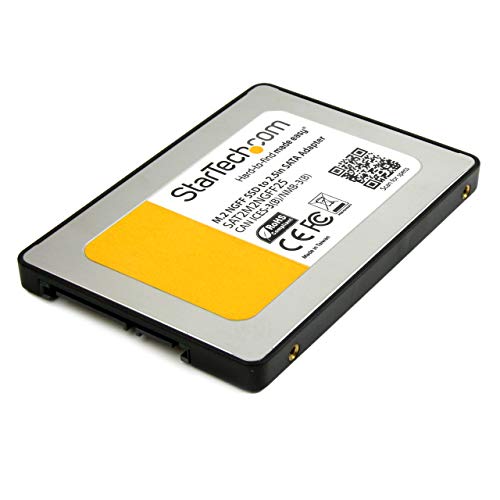 Cabo Adaptador StarTech.com SAT2M2NGFF25 2 x M.2 SFF-8643 para 2 x SATA STARTECH.COM - Dispositivos de armazenamento - adaptador, M.2, sata