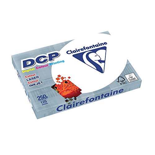 Papel Impressora CLAIREFONTAINE DCP A4 Branco Clairefontaine - Papel fotográfico - papel impressora, clairefontaine, a4, branco