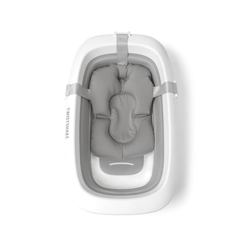 Acessório de banho para bebés TWISTSHAKE Bathtub cushion | cinza Twistshake - Banheiras para bebês e assentos de banho - comodidade, funcionalidade, três posições, ajustável